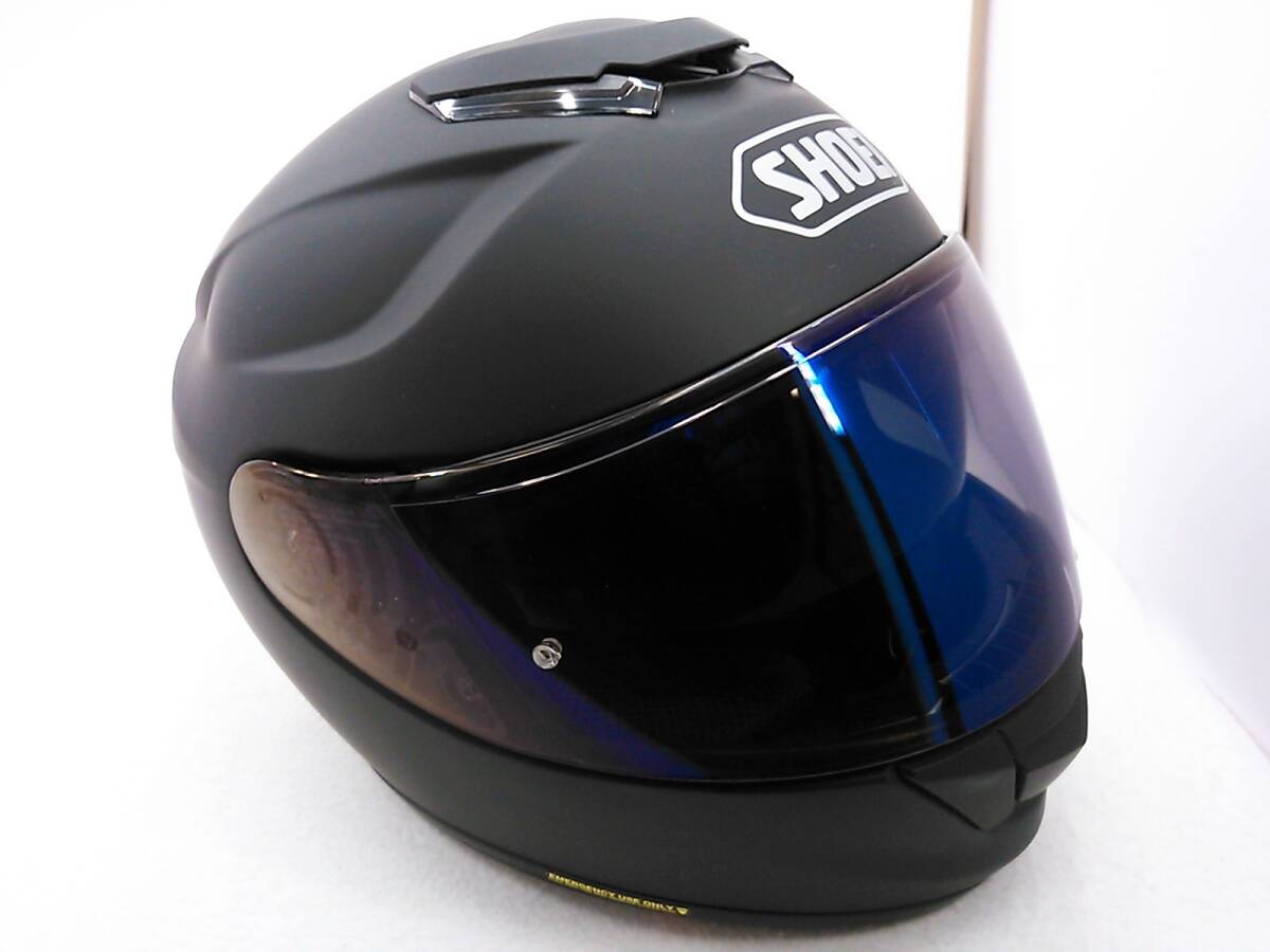 【送料無料】使用極わずか 美品 SHOEI ショウエイ GT-Air マットブラック Mサイズ ミラーシールド付き インナーバイザー ヘルメット