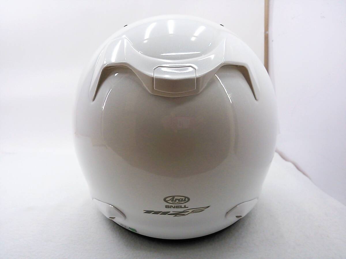 [ бесплатная доставка ] использование высшее незначительный 2020 год производства Arai ARAI MZ-F GLASS WHITE стакан белый XO размер 63-64cm изначальный с коробкой шлем 