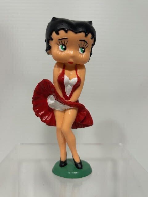 昭和レトロ★1980年代★ベティちゃん★人形 １１．１ｃｍ ３８．２ｇ 当時物 BETTY BOOP フィギュア 手塗 版権有 現状の画像1