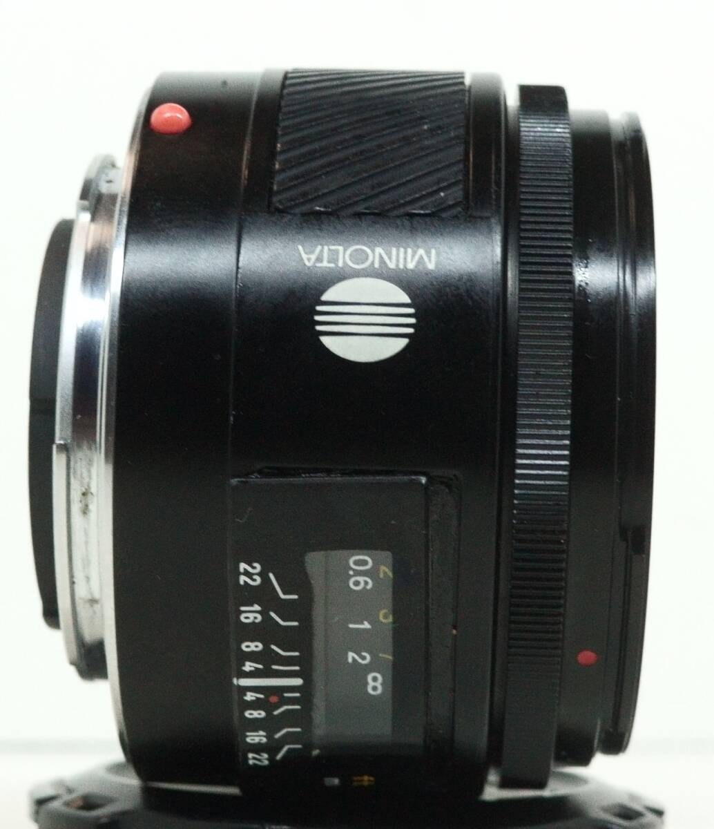 ~実写確認済~ ☆実用品・人気の広角単焦点レンズ☆　ソニー1眼レフ用(Aマウント) MINOLTA AF 24mm F2.8 (I0382)_画像5