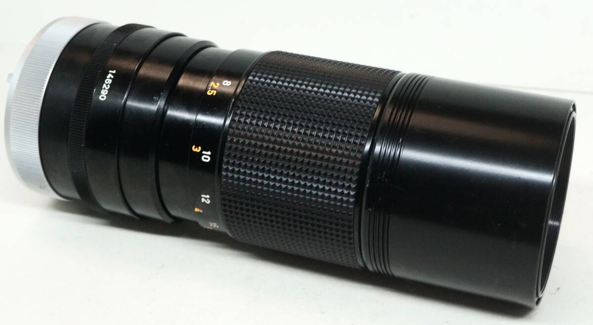 ~実写確認済~ ☆実用良品・人気の望遠レンズ☆ キャノンFDマウント用 CANON ZOOM LENS FD 100-200mm F5.6 S.C (I0460)の画像3