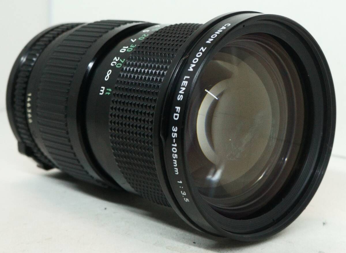 ~実写確認済~ ☆実用良品・人気の望遠レンズ☆ キャノンFDマウント用 CANON ZOOM LENS FD 35-105mm F3.5 (I0451)の画像4