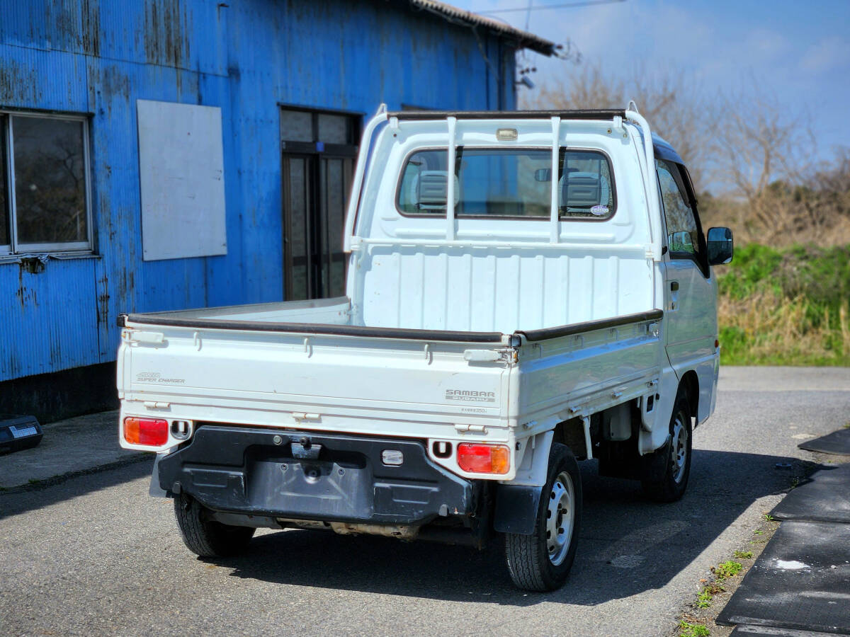 ☆☆ サンバートラック TCスーパーチャージャー パートタイム４WD ５Ｆマニュアル 車検2年付☆☆の画像3