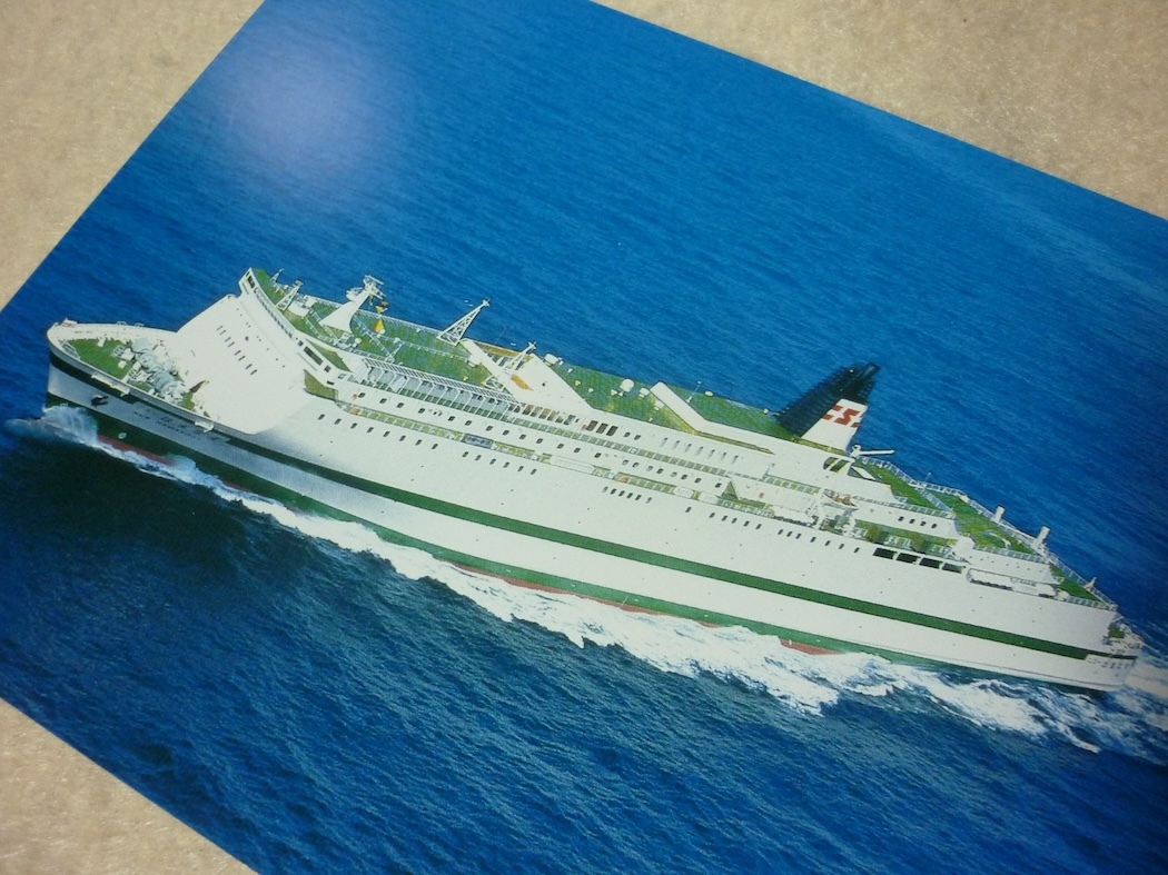 船舶新日本海フェリー絵葉書・ニューはまなす・敦賀・舞鶴・新潟・小樽_画像3