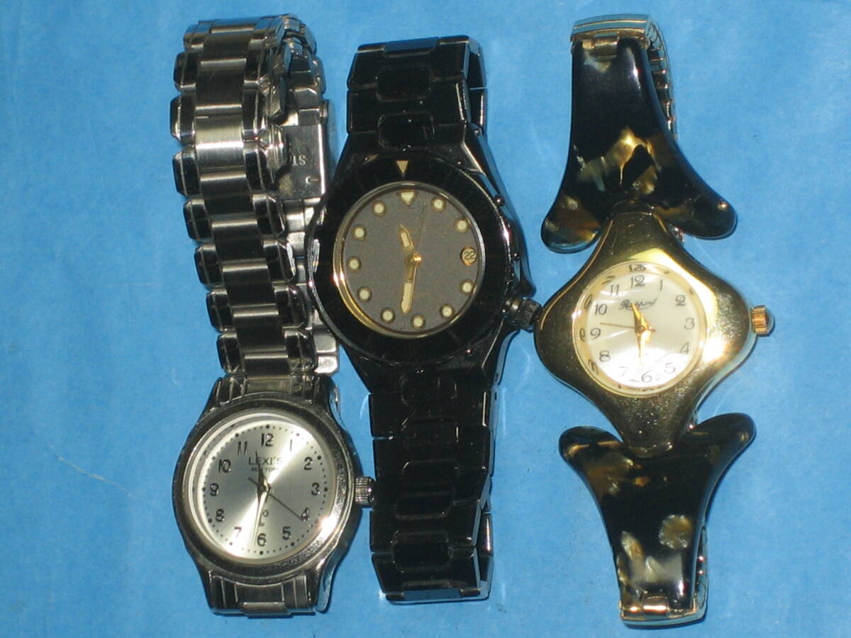 ■LEXI'S(レキシー)含む レディース腕時計 ３本セット 動作品■ 