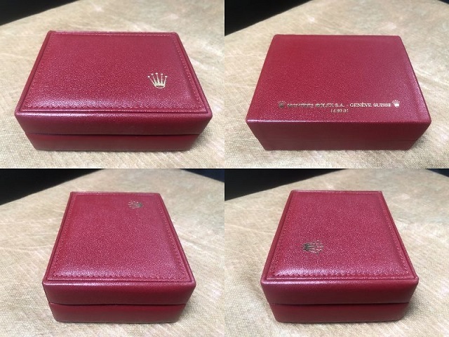 ロレックス デイトジャスト 79173 金 シール 純正 箱 ボックス Box ケース 冊子 赤 真珠柄 レディース 正規品 時計 付属品 ROLEX DATEJUST_画像3
