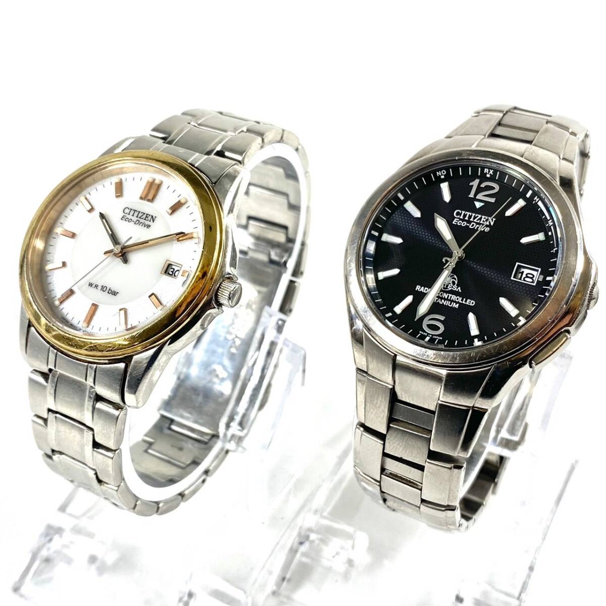 ☆1000円スタ!☆CITIZEN ATTESA ASPEC JUNCTION oxyなど Eco-Drive 10点まとめ売り シチズン メンズ 腕時計 WristWatch ビンテージ RL T2_画像6