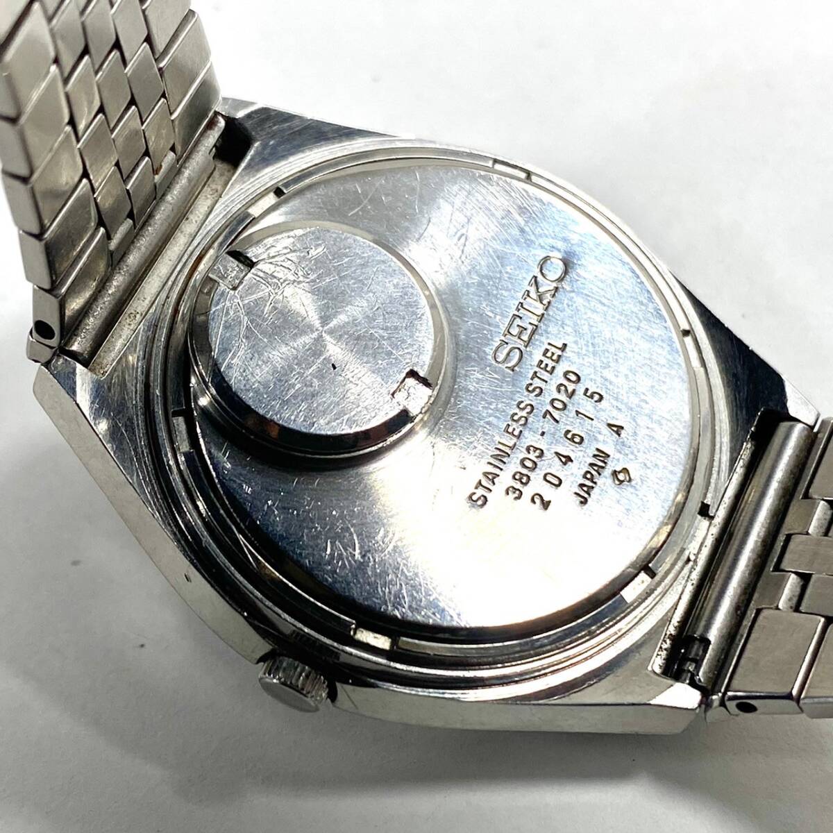 ☆1000円スタ!☆SEIKO QUARTZ セイコー メンズ 腕時計 WristWatch ビンテージ Vintage 簡易クリーニング済 T12_画像6