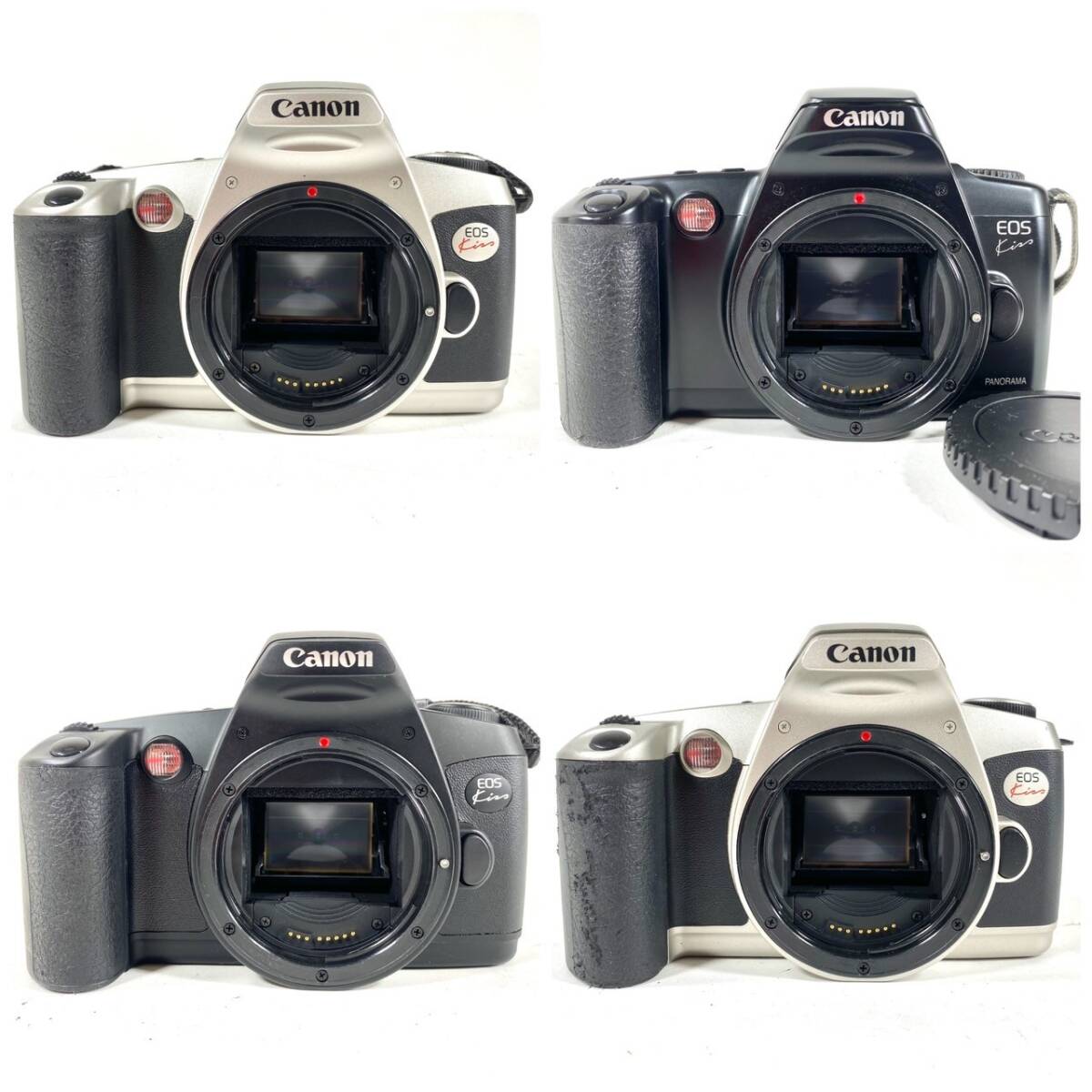 ☆1000円スタ!☆Canon EOS Kiss フィルム&デジタルカメラ12点まとめ売り 一眼 キャノン イオスキス EOSKiss Camera Old Vintage Junk RL C4_画像8