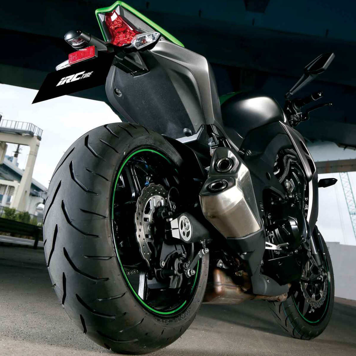 IRC RMC810 TOURING RADIAL DUCATI 748 748SPS 748R 748Sモノポスト マルチストラーダ620 ZZR600 ZX6R 120/60ZR17 55W TL フロント タイヤ_画像9