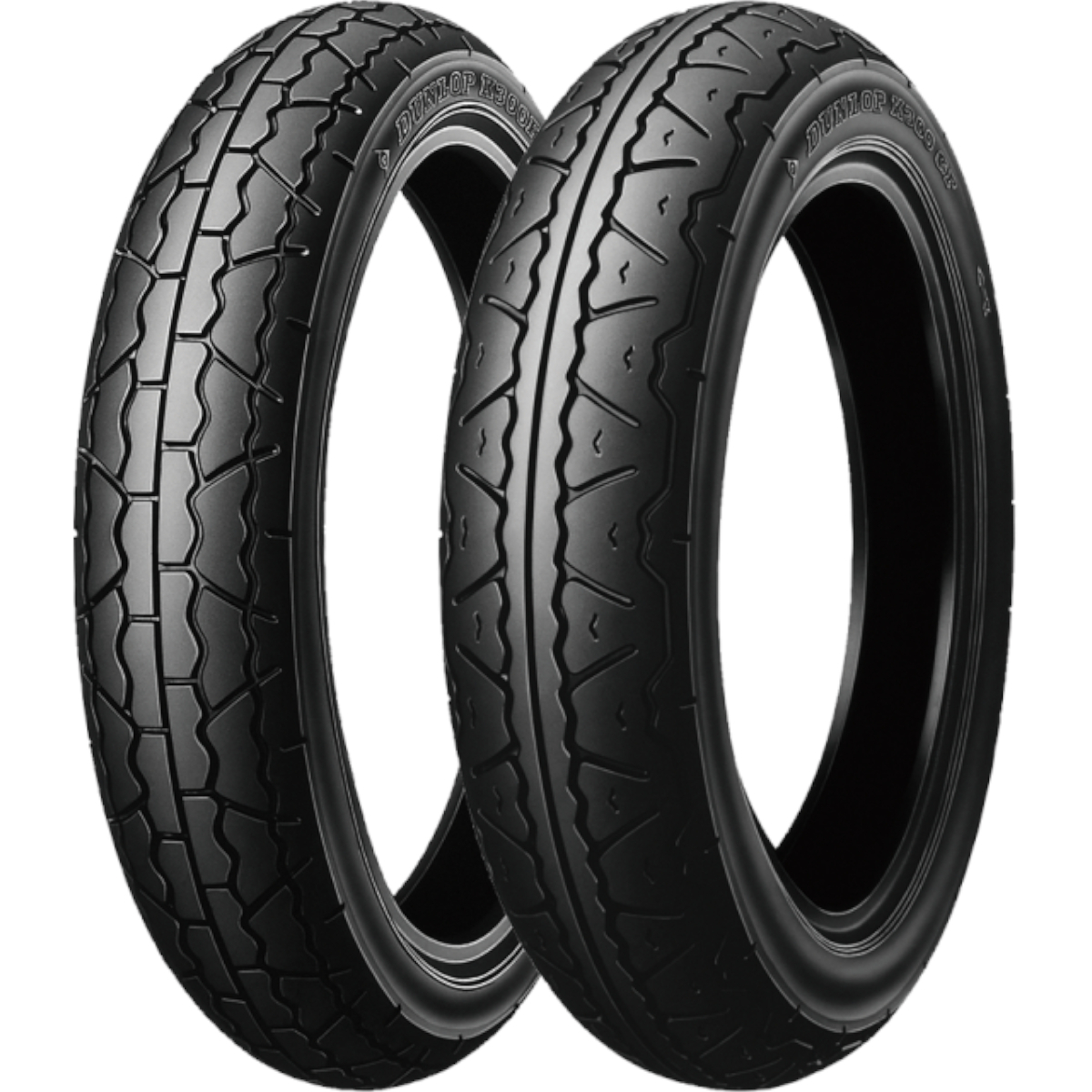 DUNLOP K300GP GP Series テンプター エリミネーター750 MOTO GUZZI V7Racer Classic Cafe Classic 100/90-18 M/C 56H TL フロント タイヤ_画像2