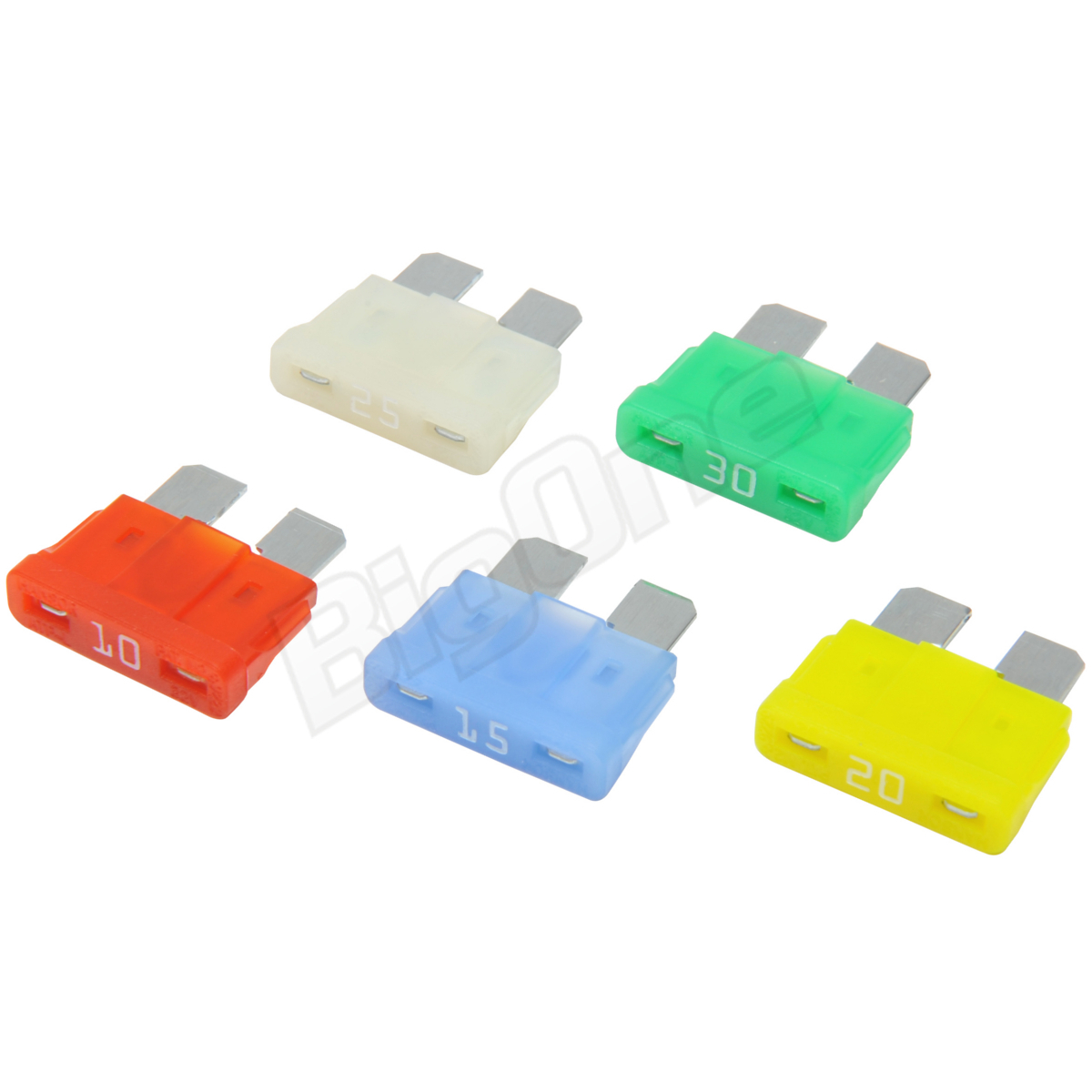 BigOne torn .. light ...... indicator built-in 5 piece set flat type ATP LED fuse 10A 15A 20A 25A 30A