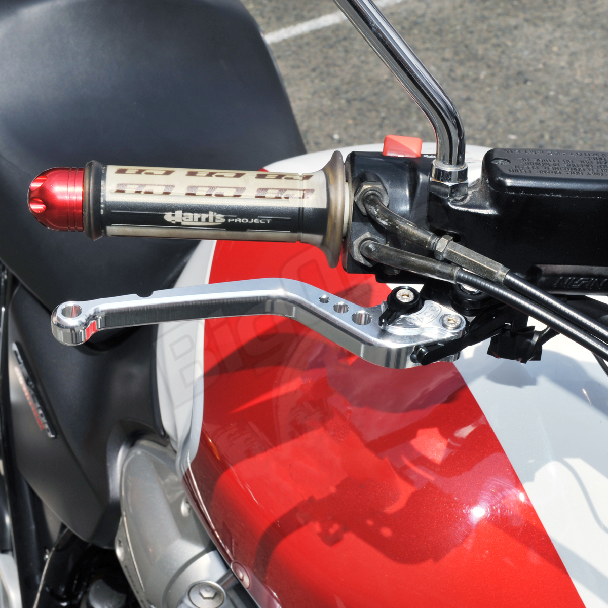 BigOne STD CB400SF CB400 スーパー ボルドール VTR250 VTR-F NC700X NC700S ビレット ブレーキ クラッチ レバー 金/黒 ゴールド ブラック_画像10