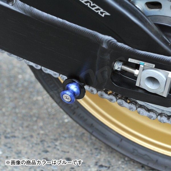 BigOne M8 1.25P 8mmスタンド フック DL1000 B-KING GSR400 GSR600 GLADIUS400メンテナンス ボルト ネジ 緑 グリーン_画像4