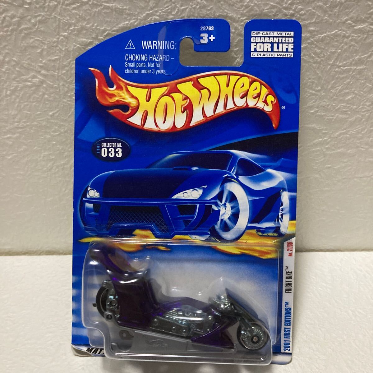 Hot Wheels★FRIGHT BIKE 2001 FIRST EDITIONSの画像5