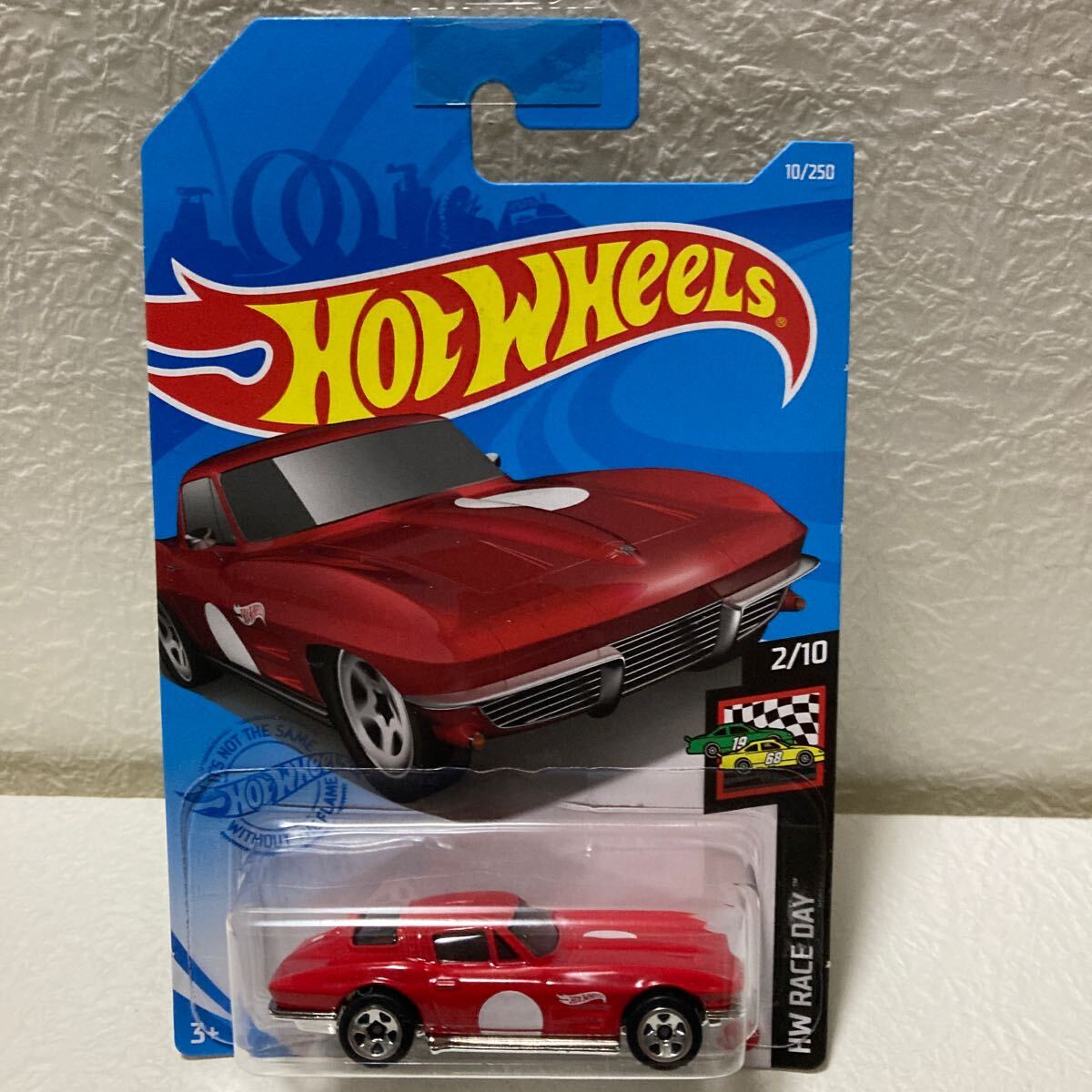 Hot Wheels★'64CORVETTE STING RAY HW RACE DAY★RED_画像6