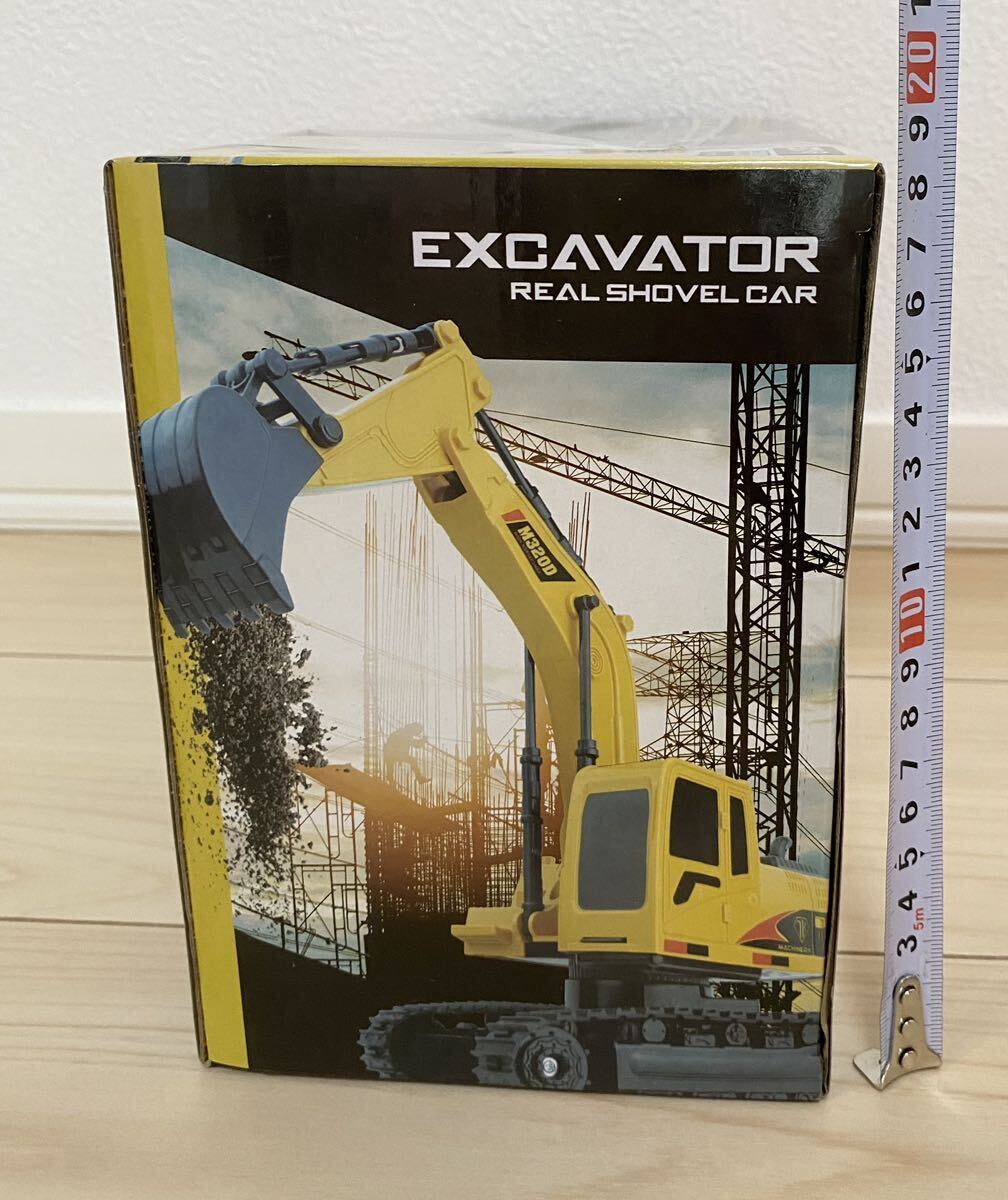 【新品未開封】リアルショベルカーRC 360°旋回＆アーム可動 EXCAVATOR REAL SHOVEL CAR ショベルカー 働く車 ラジコン リモコン ショベルの画像3