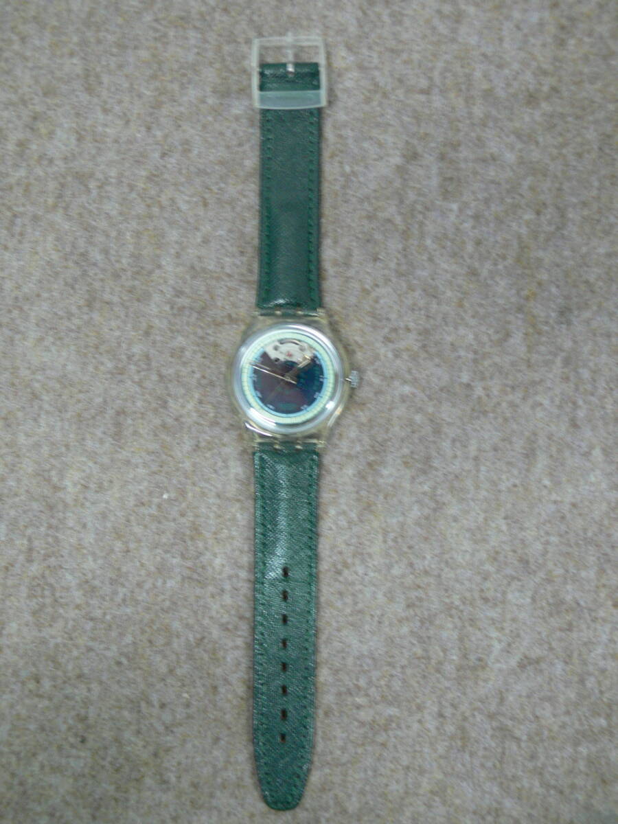 【ジャンク扱い】swatch automatic (腕時計)_画像2