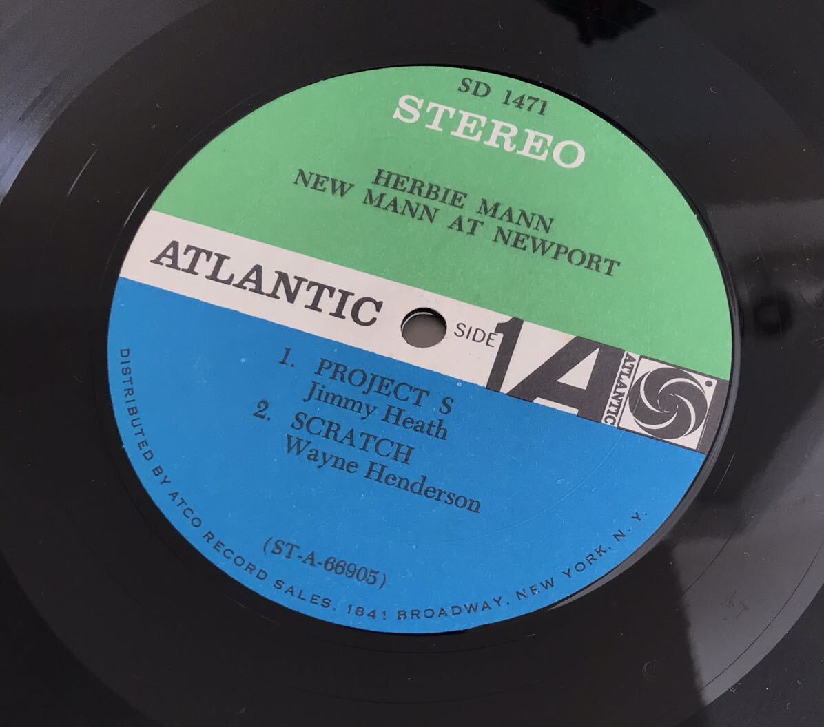 ■HERBIE MANN ■ハービー・マン■At Newport / 1LP / 1966 Atlantic / レコード / アナログ盤 / ヴァイナル / 歴史的名盤 / 廃盤_画像7