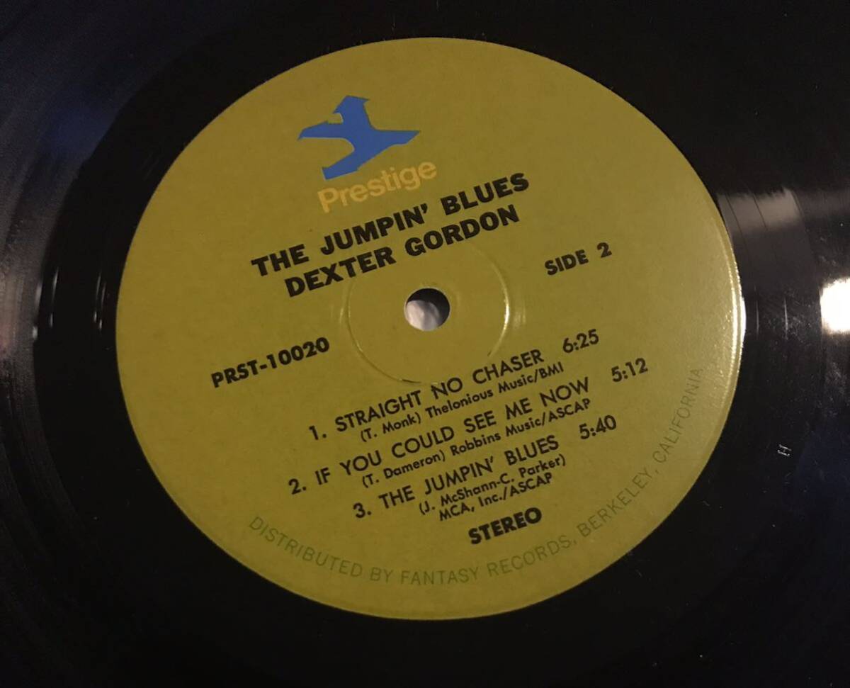 ■DEXTER GORDON ■デクスター・ゴードン■The Jumpin’ Blues / 1LP / Prestige / レコード / アナログ盤 / ヴァイナル / 歴史的名盤 /_画像8