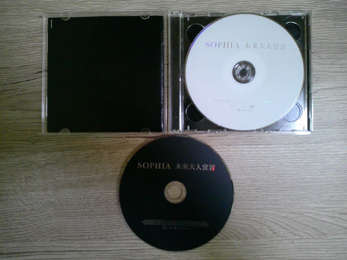 BT X-a 送料無料♪【 SOPHIA 未来大人宣言 】中古CD の画像3