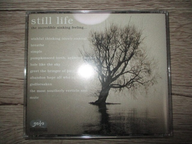 BT　H2　送料無料♪【　still life　the incredible sinking feeling...　】中古CD　_画像2