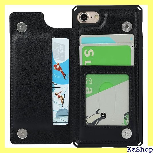 Pelanty For iPhone SE 2022 ホケース 携帯カバー 軽量 滑り防止 全面保護 ブラック 1006_画像4