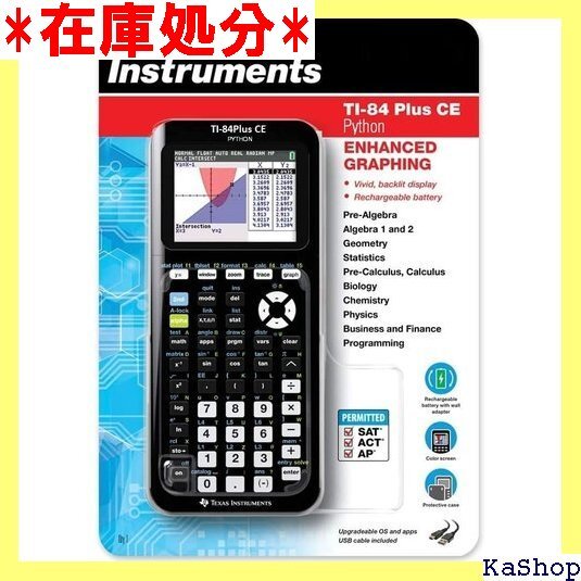 最新TI-84Plus CE Python日本語マニュアル付き入門76p輸入元書付き 985