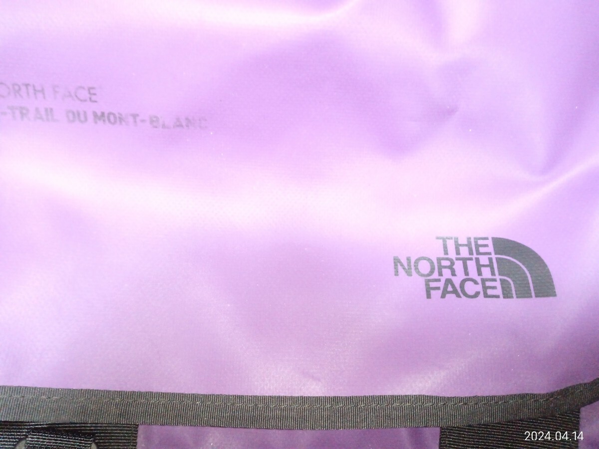 ノースフェイス NORTH FACE 紫カバン アウトドアの画像5