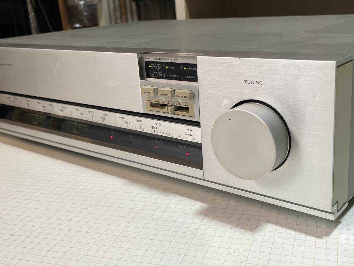 メンテ済 FM/AM TUNER TRIO KT-1100 _画像3