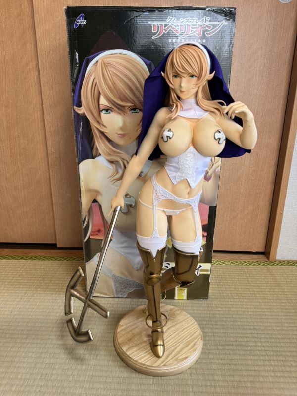 [ present condition goods ] Queen's Blade libeli on unusual edge ...sigi.1/2.5 poly- resin final product figure 