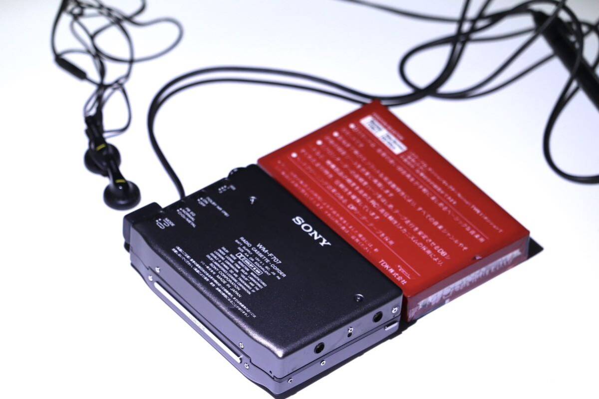 SONY WALKMAN TDK D60(未開封) カセットテープ ソニー ウォークマンSTEREO CASSETTE PLAYER カセットウォークマン 昭和レトロ ジャンク品の画像2