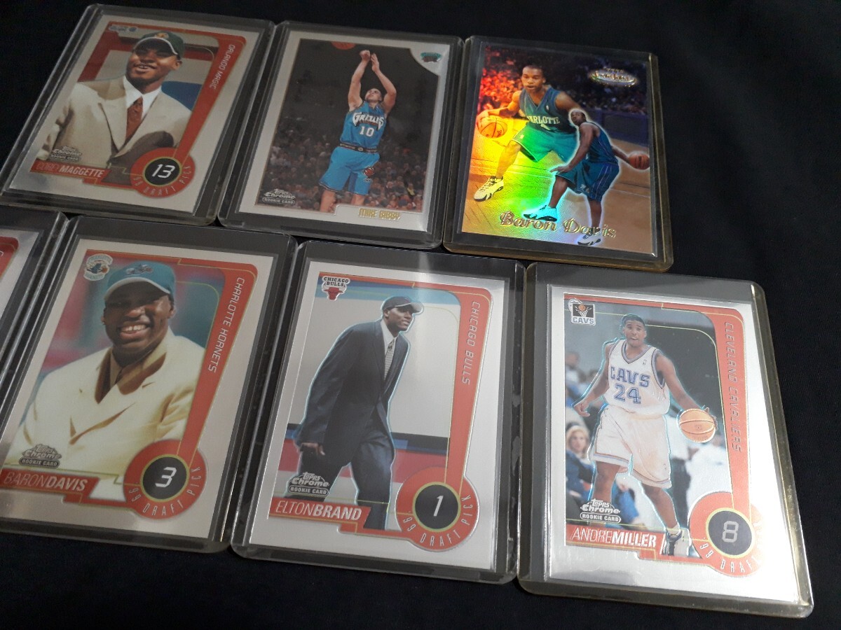 希少 NBA カード Topps chrome Gold Label Rookie まとめセット COREY MIKE Baron RON BARON ELTON ANDRE _画像2