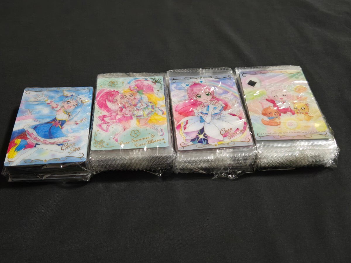  Pretty Cure Series card wafers 104 sheets large amount summarize set N R SR HR MR SSR various pretty cure