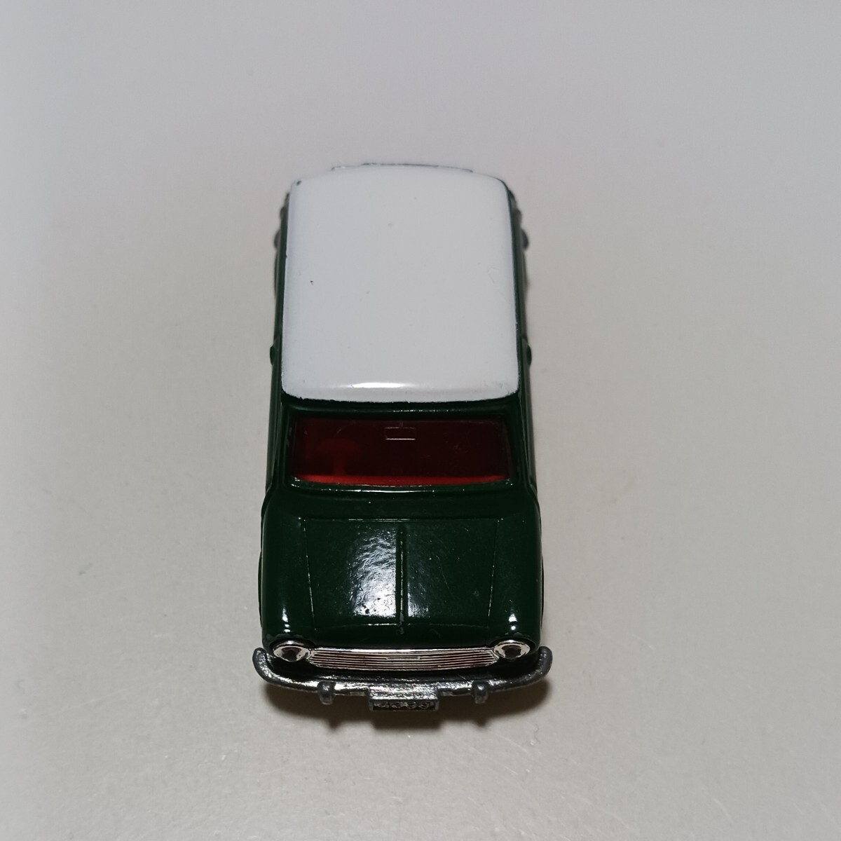 トミカ　F8　ミニクーパー　緑/白　赤シート　コピー箱(おまけ)付き_画像6