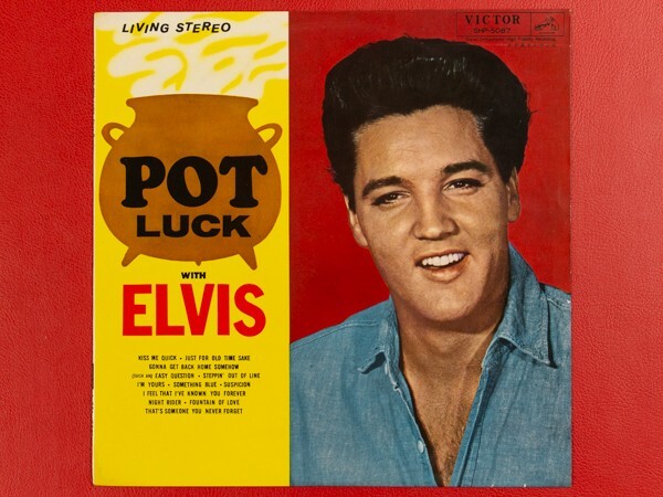 ◇エルヴィス・プレスリー Elvis Presley/わが友エルヴィス Pot Luck/ペラジャケ/国内盤LP、SHP-5087 #O18YK1の画像1