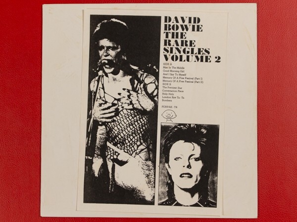 ◇David Bowie/The Rare Singles Volume 2/LP、PORPAK-T4 #O18YK1の画像1
