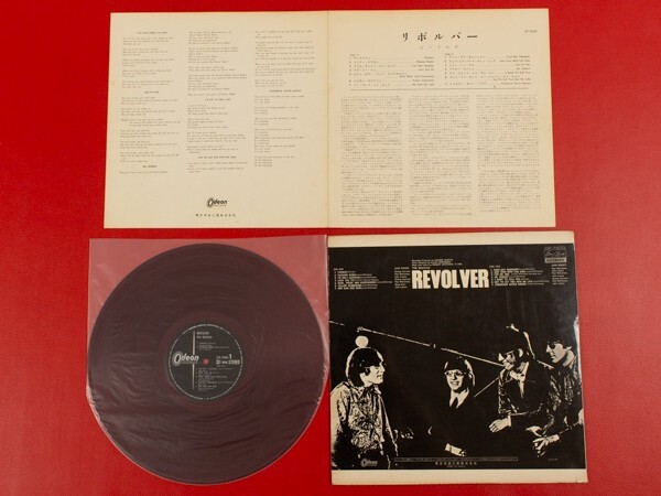 ◇【赤盤】ザ・ビートルズ The Beatles/リボルバー Revolver/国内盤LP、OP-7600 #O24YK3_画像2