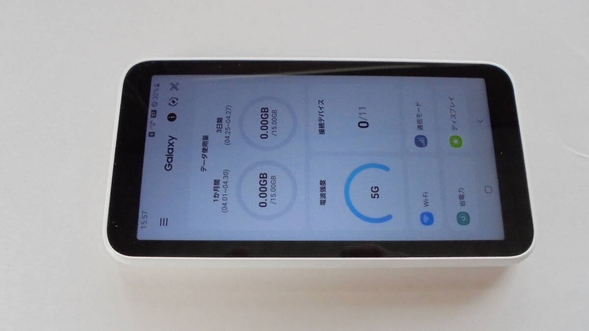 Galaxy 5G Mobile Wi-Fi SCR01の画像1