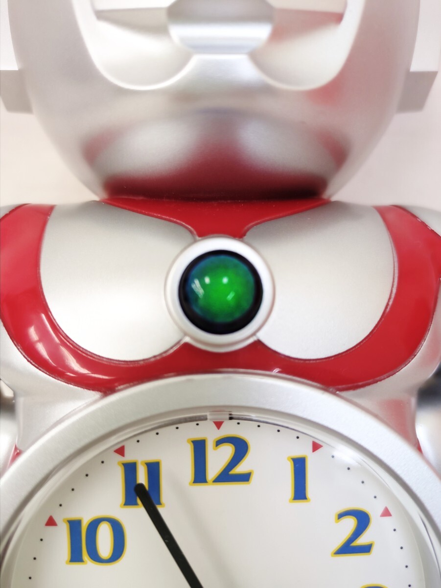 【訳あり】SEIKO セイコー ウルトラマン 目覚まし時計 置時計 アナログ時計  円谷プロ ジャンク品の画像6