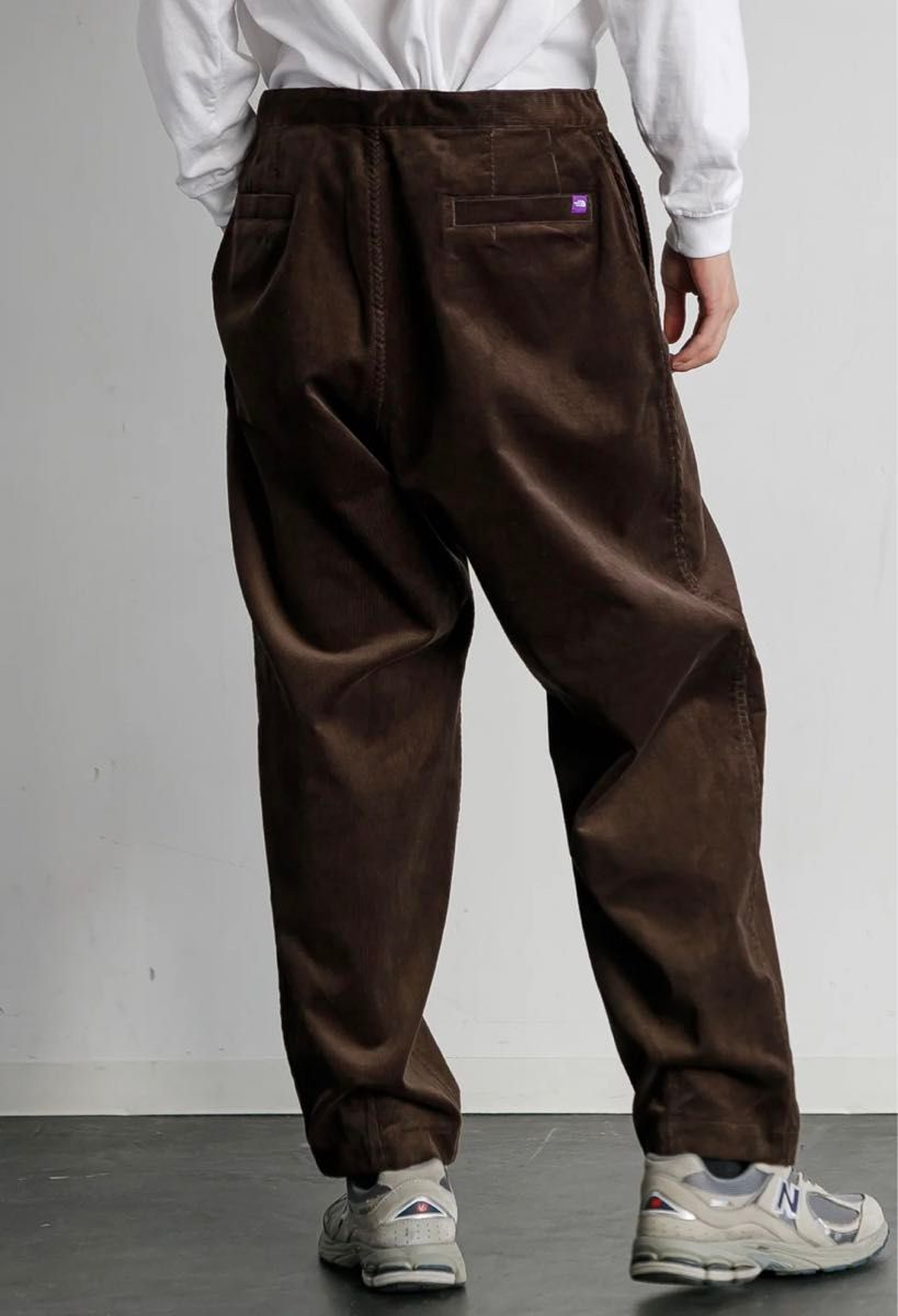 【the North Face】美品　Corduroy Wide Tapered Field Pants(ダークブラウン)