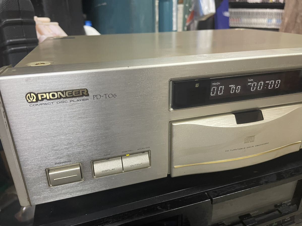 カセットデッキ オーディオ機器 pioneer PDーT06 A &D GXーR75CX TRIO KX−880SR CDプレーヤー ジャンク処分_画像2