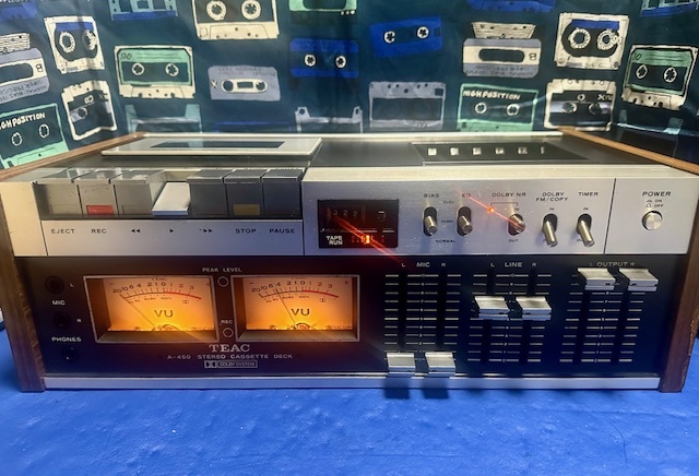 TEAC 高級カセットデッキの原点 A-450 動作確認品 おまけで日本語取説および希少なサービスマニュアル付属 Special 11