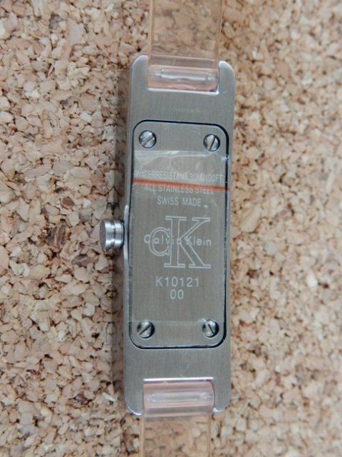 カルバンクライン レディース 腕時計 クオーツ K10121.42 ピンク USED CALVIN KLEIN の画像4