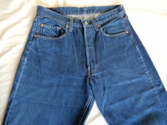 501 W32 L36 ボタン裏555 米国製 110周年 90年代 赤耳 復刻 Levi's MADE IN USA リーバイス _画像3