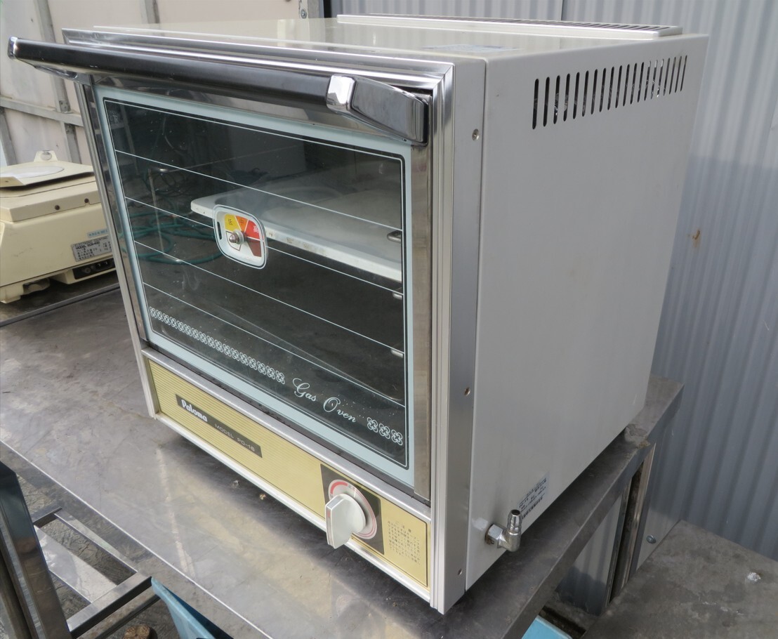 Z-3147# Showa Retro!paroma gas oven PO-16 city gas (6B/6C/7C) operation not yet verification 