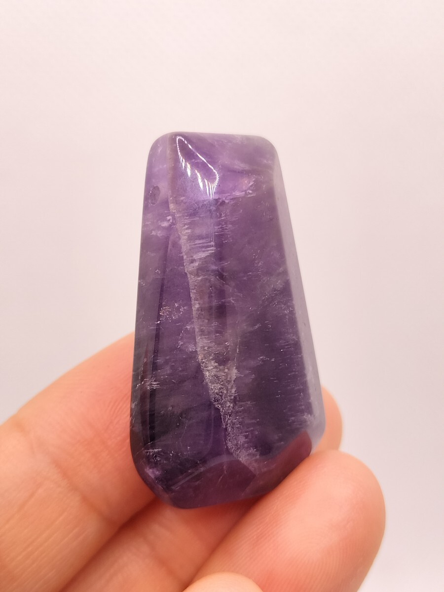 アメジスト　天然石　2月誕生石　紫水晶　ネックレス　ペンダントトップ（02）_画像5