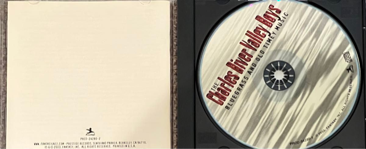 The Charles River Valley Boys のブルーグラス輸入盤CD