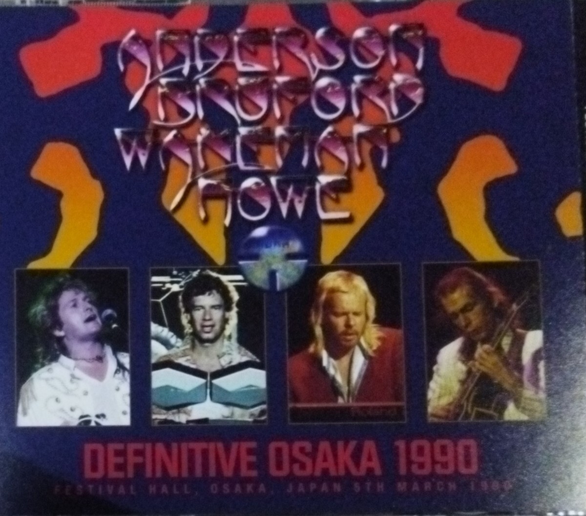 【送料ゼロ】Anderson,Bruford,Wakeman,Howe ’90 3disc Live Osaka Japan King Crimson Yes の画像1