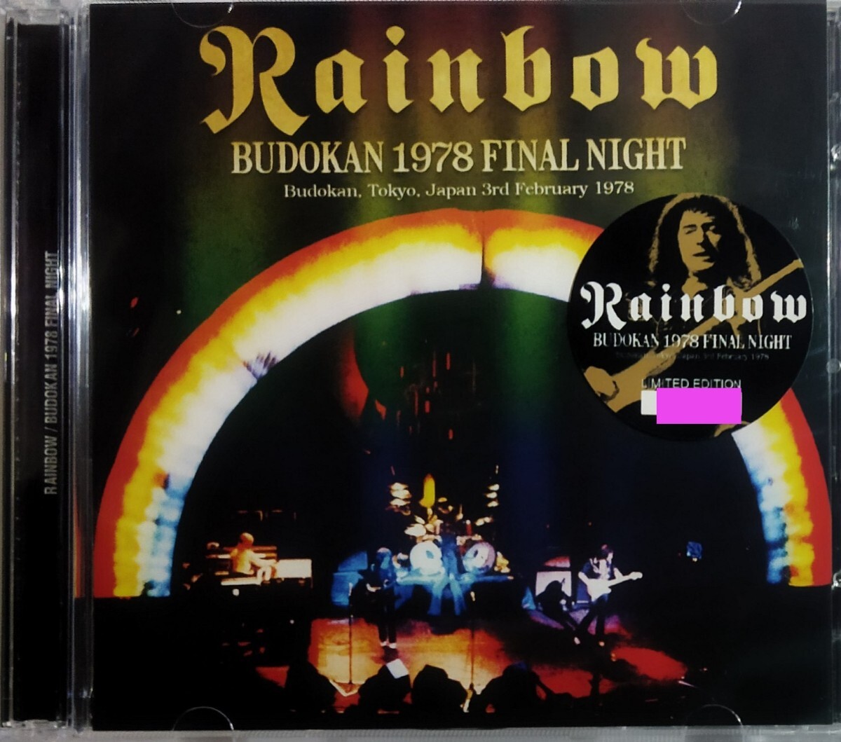 【送料ゼロ】Rainbow '78 Live Tokyo Budokan Japan レインボー Ritchie Blackmore Deep Purpleの画像1